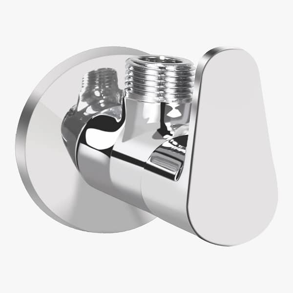411003 KEROVIT HYDRUS ANGLE VALVE WITH FLANGE
